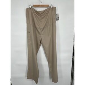 NWT Wonder Work Scrub Pants Unisex Sz 2XL Green Everyday Durable Stretch Comfort